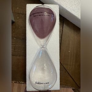 Taylor Swift August Slipped Away Hourglass